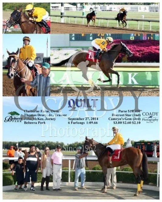 Quilt - 092714 Race 08 Btp Belterra Park