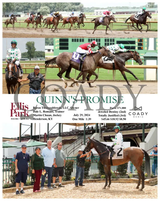 Quinn’s Promise - 07-29-24 R06 Elp Ellis Park