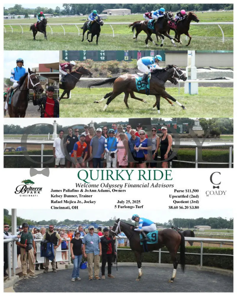 QUIRKY RIDE - 072525 - Race 05 - BTP Indiana Grand