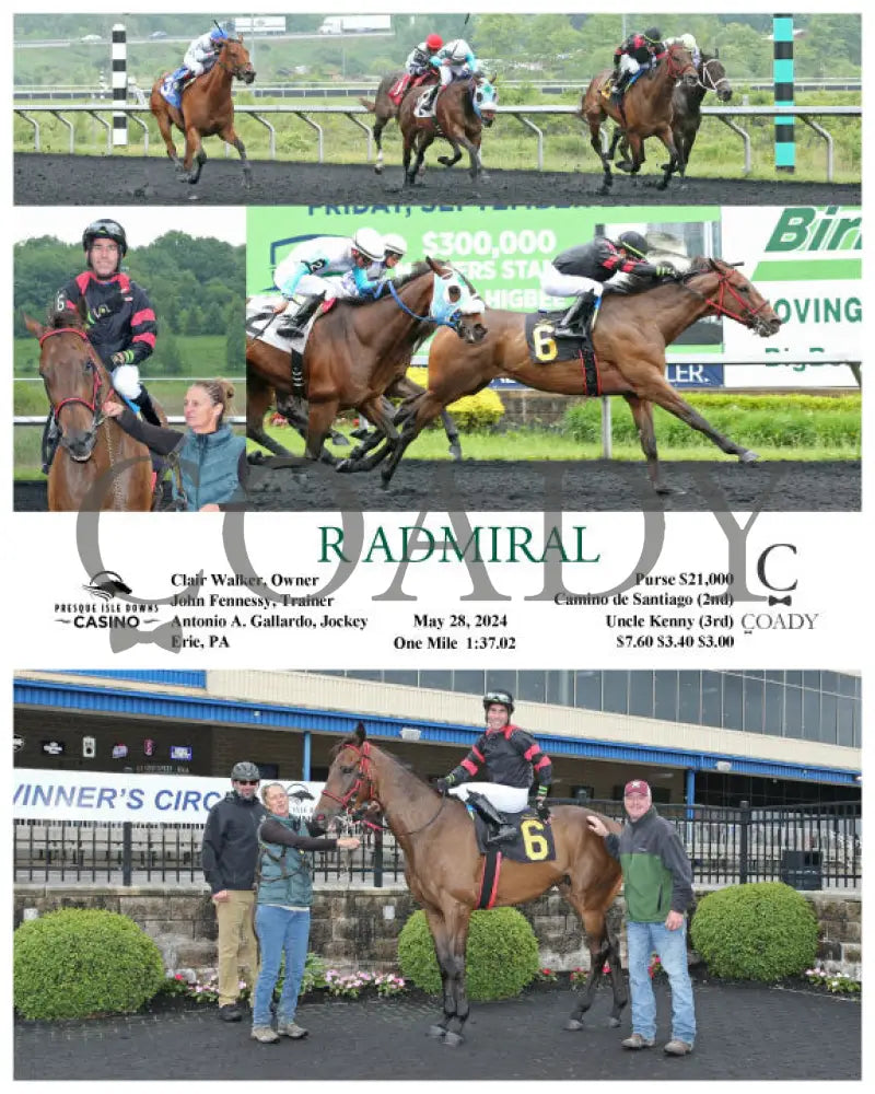 R Admiral - 05-28-24 R03 Pid Presque Isle Downs