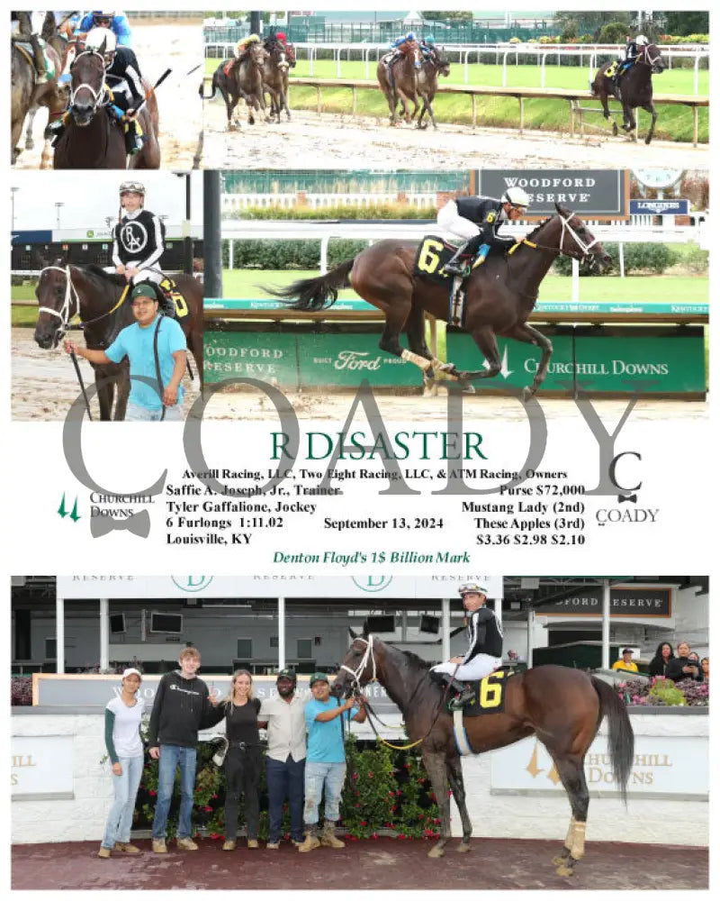 R Disaster - 09-13-24 R05 Cd Churchill Downs