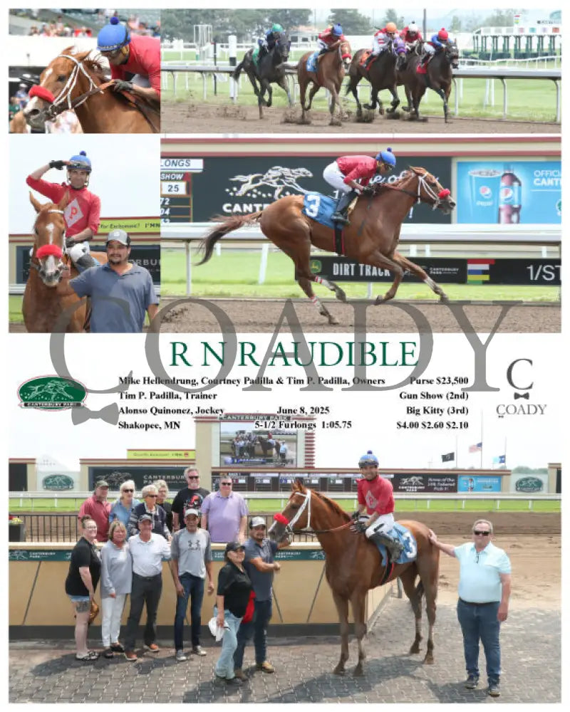 R N R AUDIBLE - 06-08-25 - R01 - CBY Ruidoso Downs
