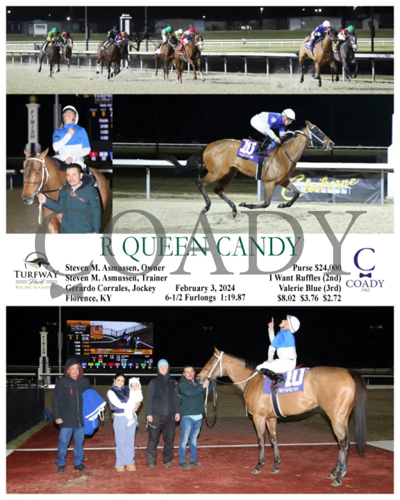 R Queen Candy - 02-03-24 R09 Tp Turfway Park