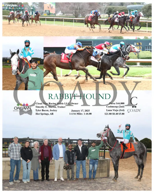Rabbit Hound - 01-17-25 R06 Op Oaklawn Park