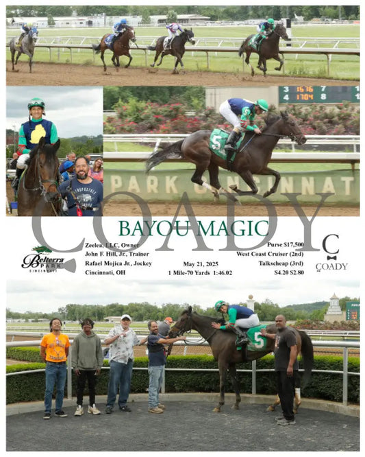Race 02 BAYOU MAGIC 052125 Belterra Park Churchill Downs