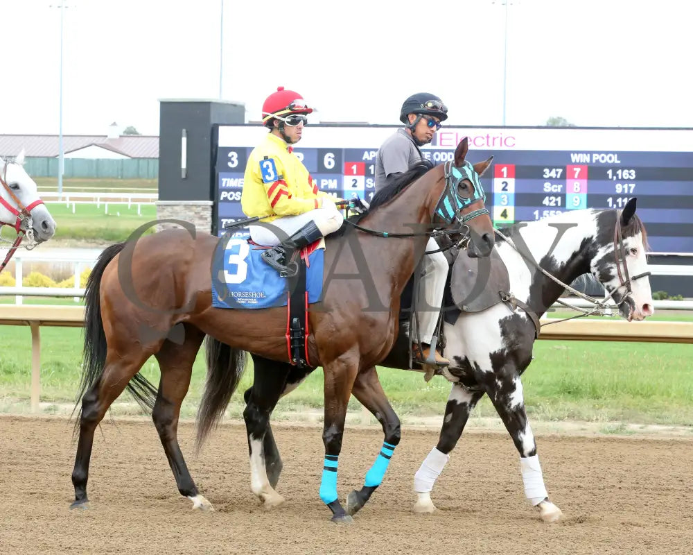 Race 06 The Kid Pataky 092524 Horseshoe Indiana - Post Parade 01 Sammantha Pagels Grand
