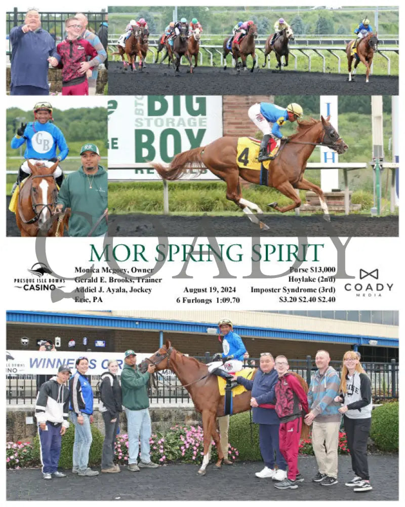 Race 08 Mor Spring Spirit 081924 Presque Isle Downs