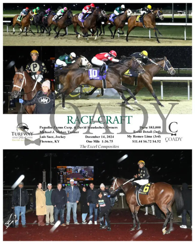 Race Craft - 12-14-24 R03 Tp Turfway Park