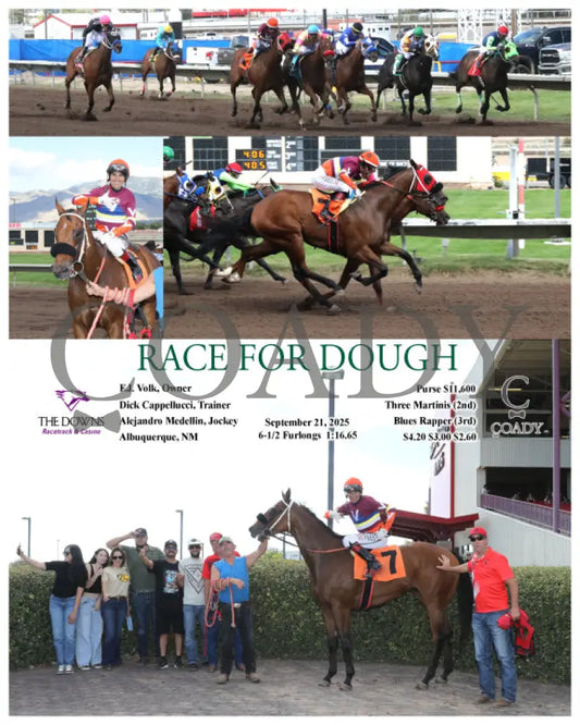 RACE FOR DOUGH - 09-21-25 - R07 - ALB Downs at Albuquerque