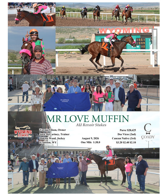 MR LOVE MUFFIN - AU Revoir Stakes - 08-09-26 - R10 - WYO