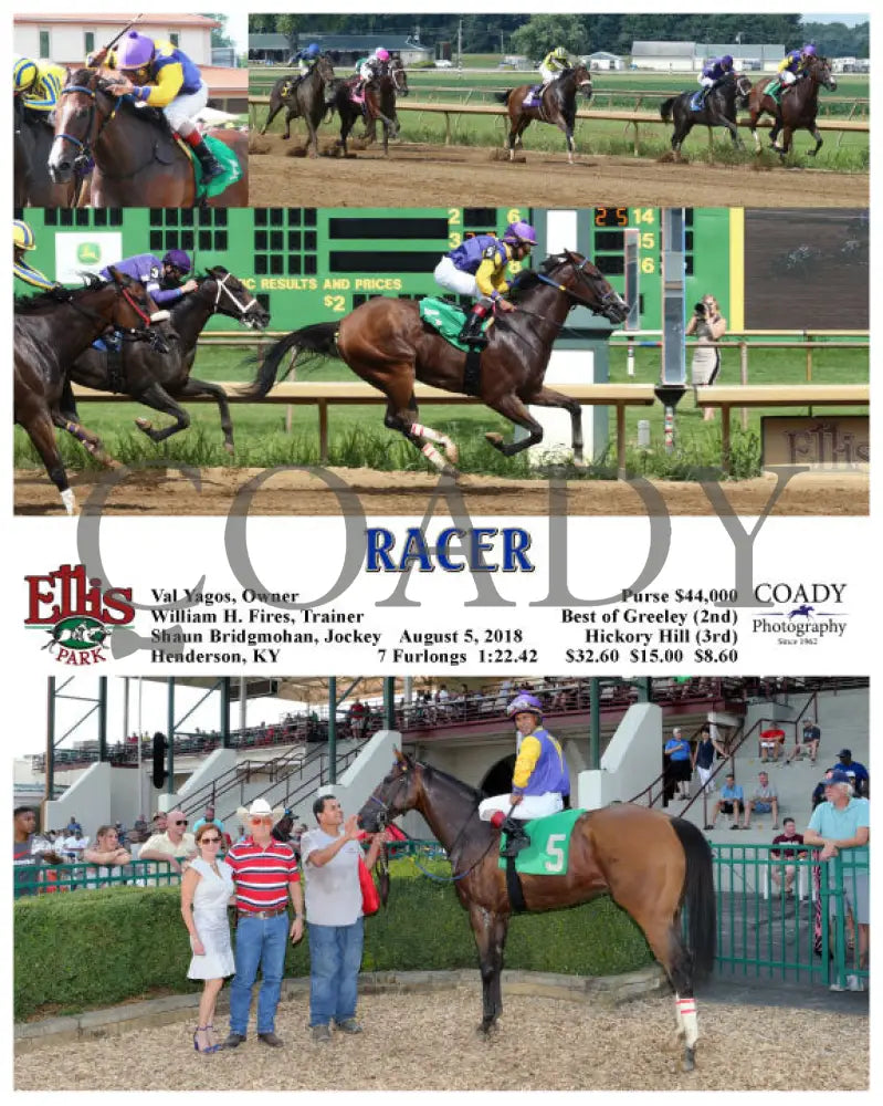 Racer - 080518 Race 07 Elp Ellis Park