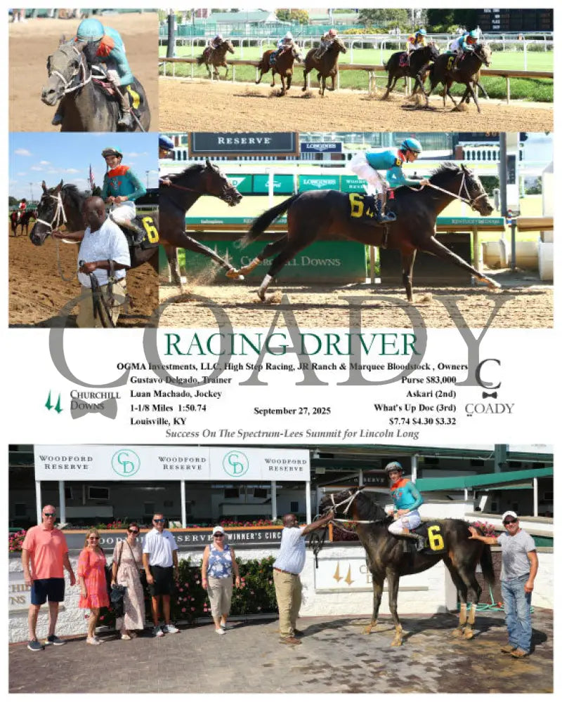 RACING DRIVER - 09-27-25 - R04 - CD Churchill Downs