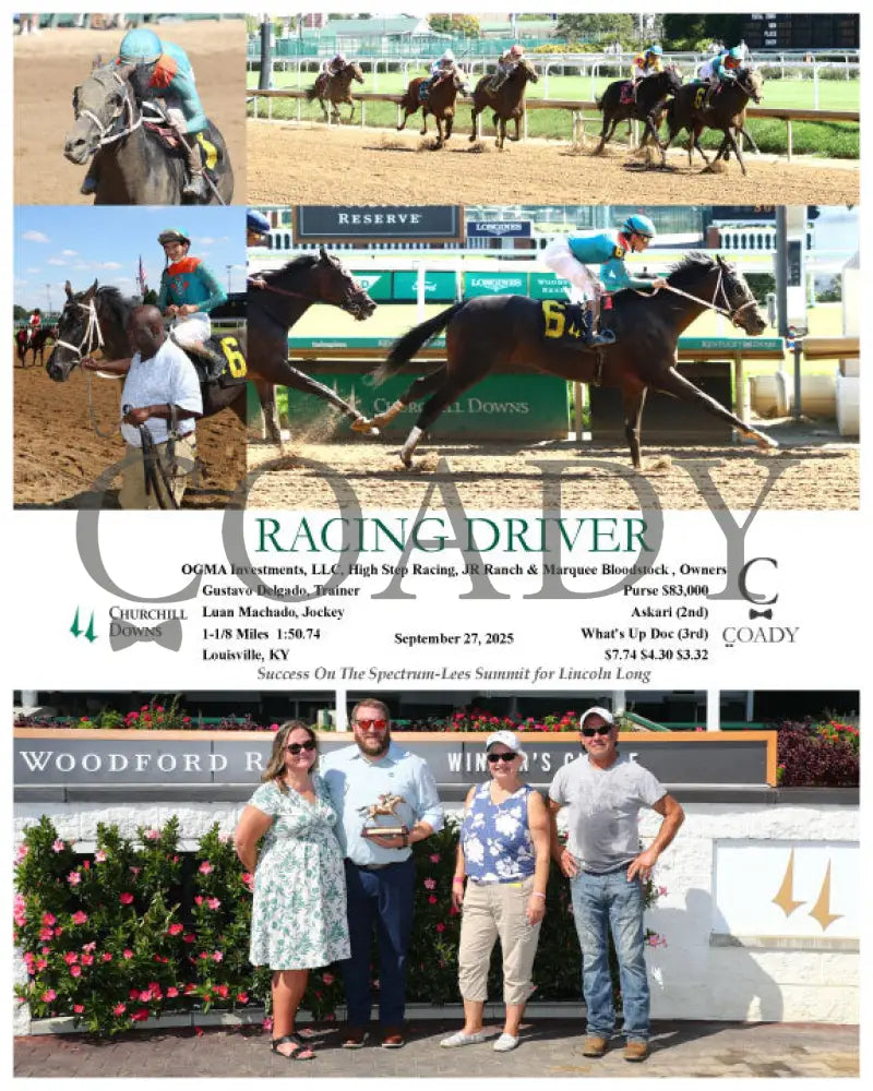 RACING DRIVER - 09-27-25 - R04 - CD - Group Churchill Downs