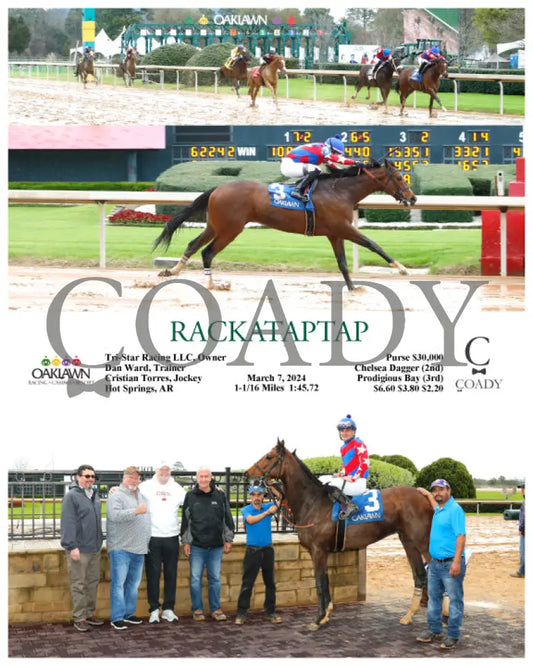 Rackataptap - 03 - 07 - 24 R01 Op Oaklawn Park