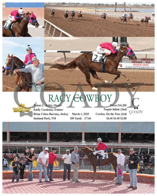 RACY COWBOY - 03-01-25 - R06 - SUN Sunland Park
