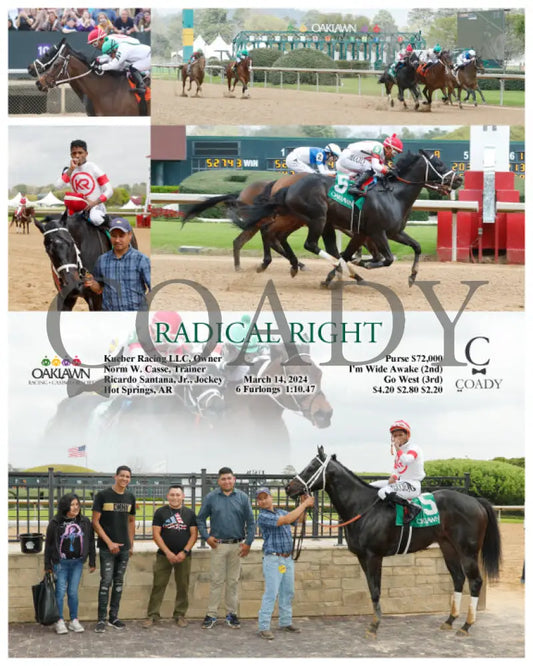 Radical Right - 03 - 14 - 24 R04 Op Oaklawn Park