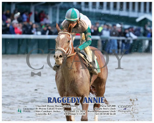 Raggedy Annie - 11-23-19 R05 Cd Action 2 Churchill Downs