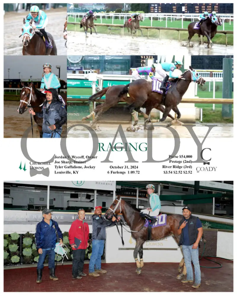 Raging - 10-31-24 R05 Cd Churchill Downs