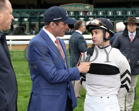 Raging Sea - The Baird Doubledogdare G3 29Th Running 04 - 19 - 24 R09 Kee Interview 01 Keeneland