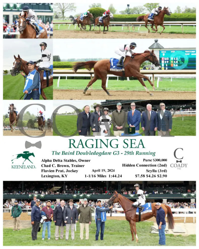 Raging Sea - The Baird Doubledogdare G3 29Th Running 04 - 19 - 24 R09 Kee Keeneland