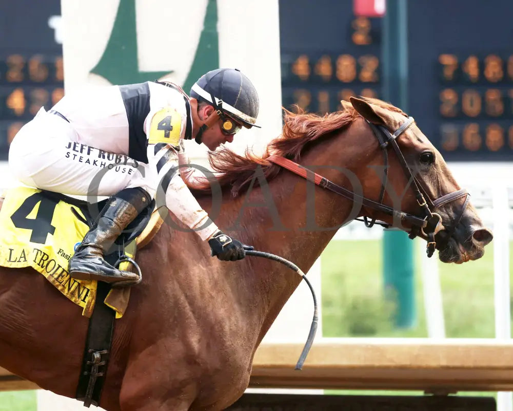 RAGING SEA - The Fasig - Tipton La Troienne G1 - 40th Running - 05-02-25 - R07 - CD - Tight Finish 01 Churchill Downs