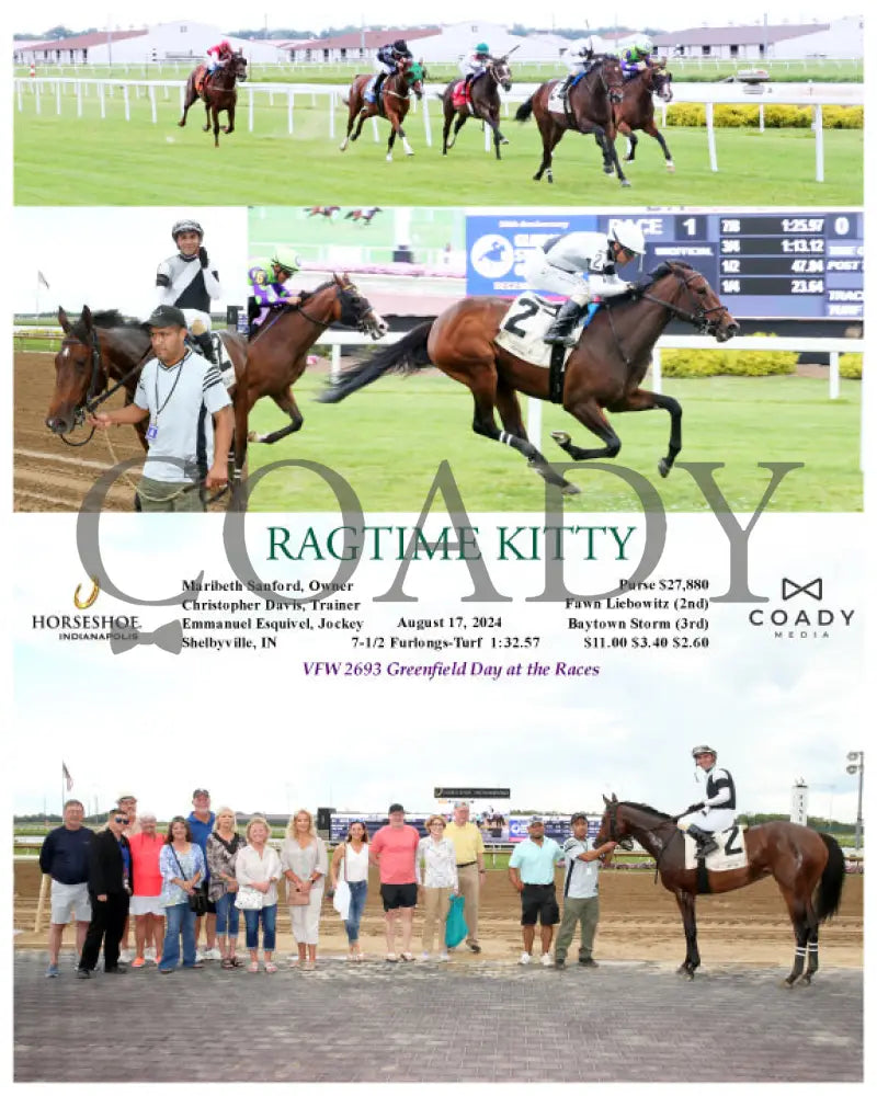 Ragtime Kitty - 08-17-24 R01 Ind Group Indiana Grand