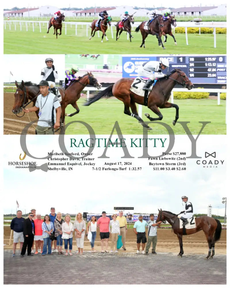 Ragtime Kitty - 08-17-24 R01 Ind Indiana Grand