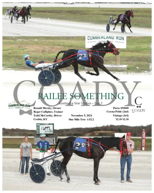 Railee Something - Kentucky Sire Stakes Leg 3 11-05-24 R08 Clr Cumberland Run
