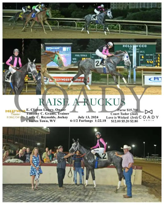 Raise A Ruckus - 07-13-24 R06 Ct Hollywood Casino At Charles Town Races
