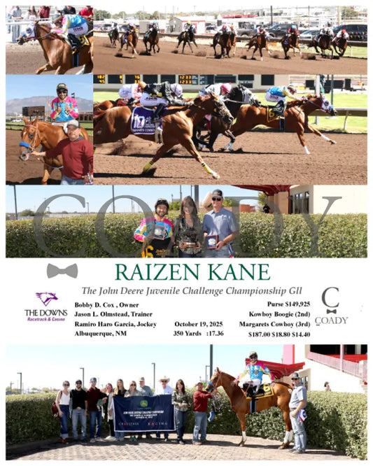 RAIZEN KANE - The John Deere Juvenile Challenge Championship Gll - 10-18-25 - R11 - ALB Downs at Albuquerque