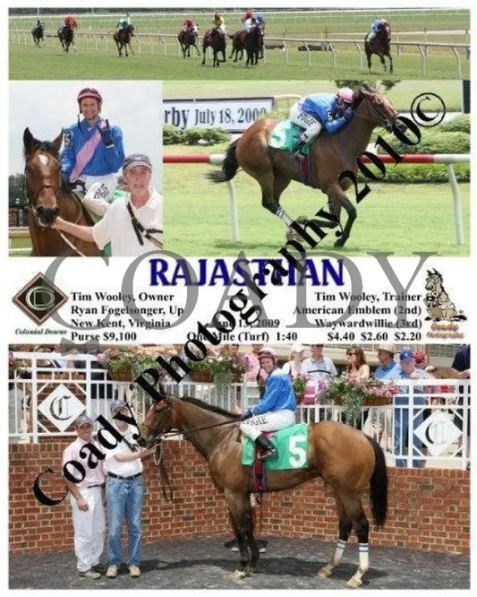 Rajasthan - 6 13 2009 Colonial Downs