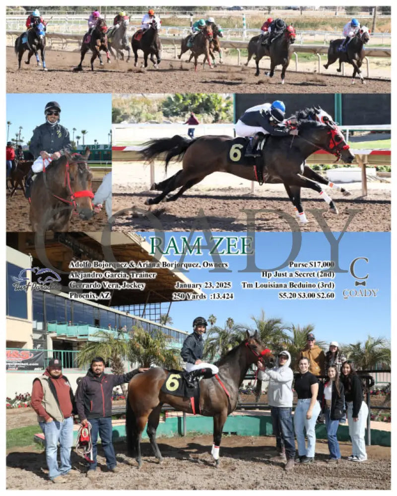 Ram Zee - 01-23-25 R01 Tup Turf Paradise