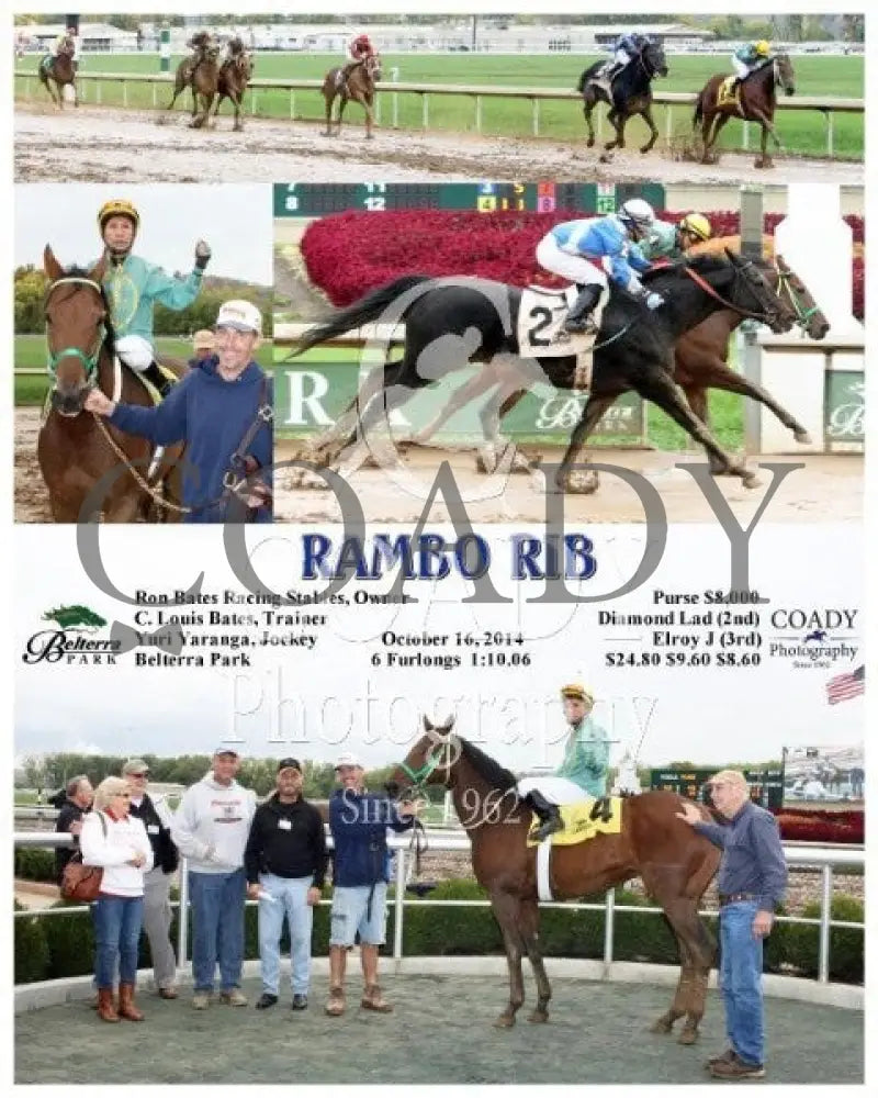 Rambo Rib - 101614 Race 01 Btp Belterra Park
