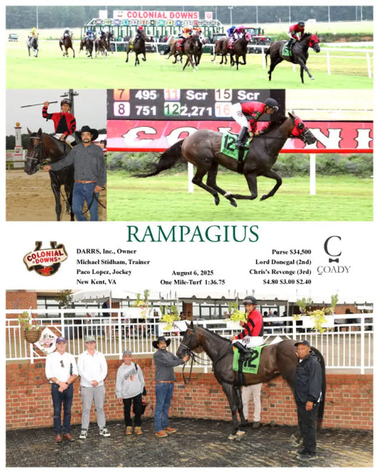 RAMPAGIUS - 08-06-25 - R07 - CNL Colonial Downs