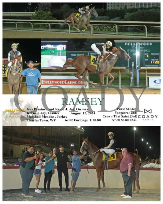 Ramsey - 08-15-24 R09 Ct (Copy) Hollywood Casino At Charles Town Races