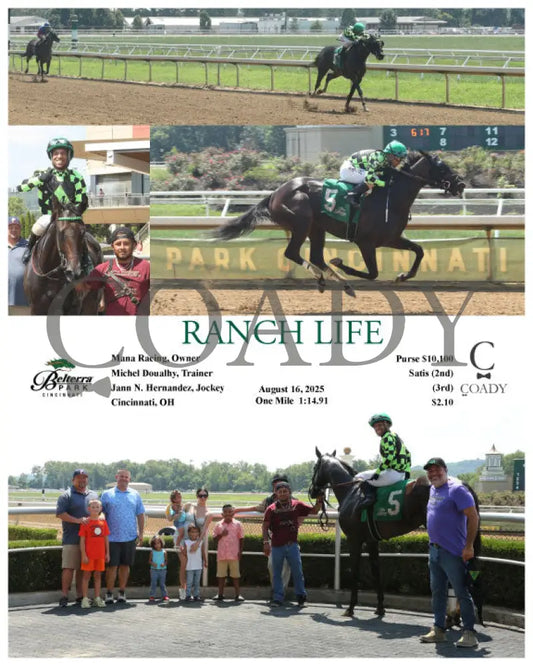 RANCH LIFE - 081625 - Race 01 - BTP Turfway Park