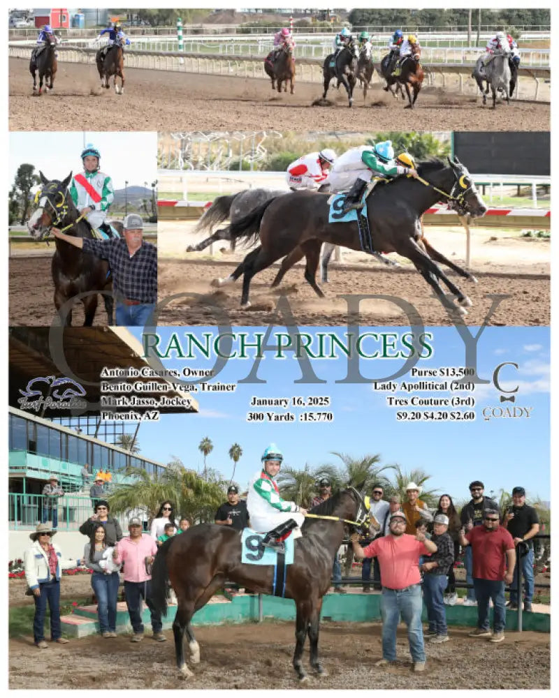 Ranch Princess - 01-16-25 R01 Tup Turf Paradise