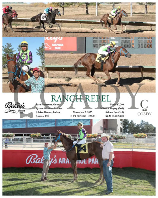 RANCH REBEL - 11-02-25 - R05 - ARP Arapahoe Park