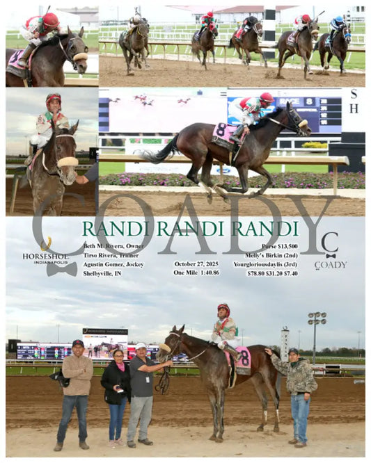RANDI RANDI RANDI - 10-27-25 - R08 - IND Indiana Grand