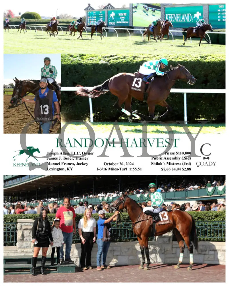Random Harvest - 10-26-24 R05 Kee Keeneland