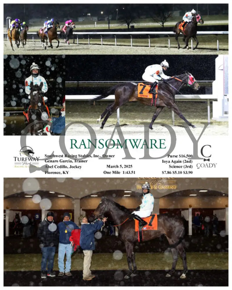 RANSOMWARE - 03-05-25 - R07 - TP Turfway Park