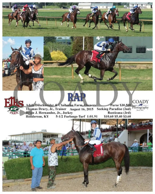 Rap - 081615 Race 08 Elp Ellis Park
