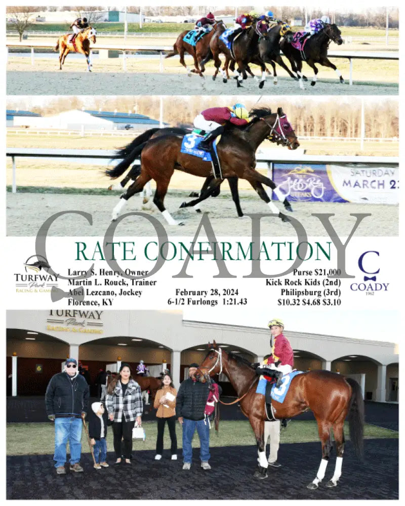 Rate Confirmation - 02-28-24 R01 Tp Turfway Park