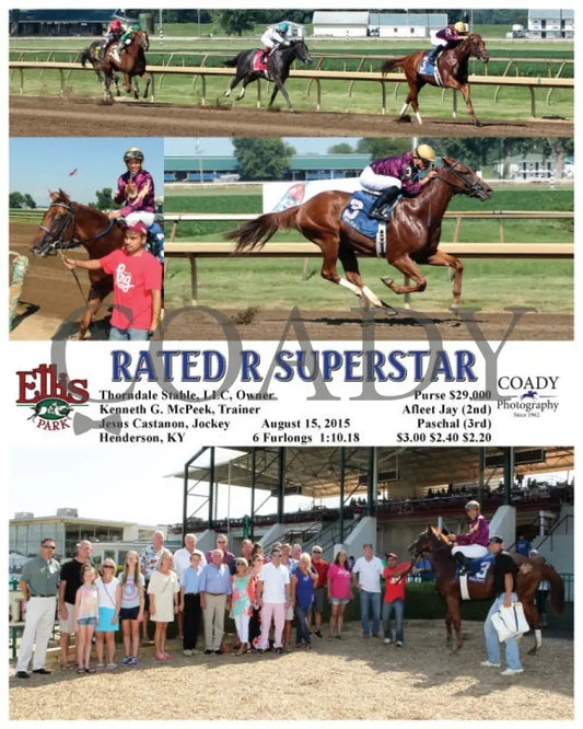 Rated R Superstar - 081515 Race 07 Elp Ellis Park