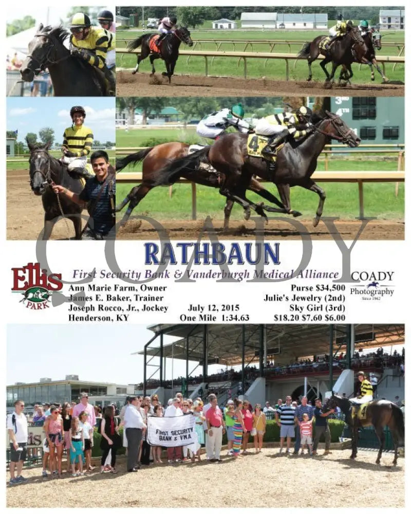 Rathbaun - 071215 Race 05 Elp Ellis Park