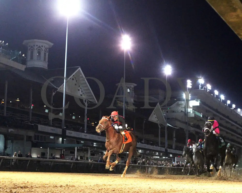 Rattle N Roll - The Clark G2 150Th Running 11-29-24 R11 Cd Under Rail 01 Churchill Downs