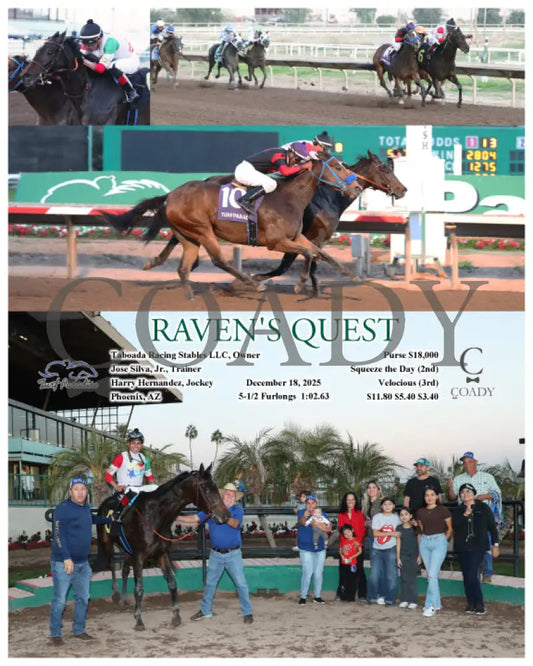 RAVEN'S QUEST - 12-18-25 - R08 - TUP - Coady Media - Kurtis Coady Photography