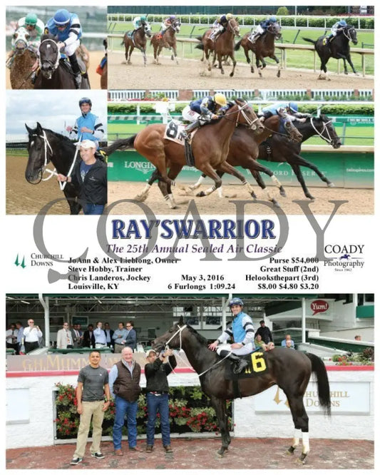 Ray’swarrior - 050316 Race 07 Cd Churchill Downs