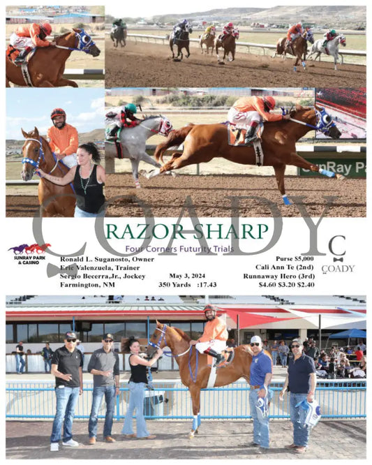 Razor Sharp - Four Corners Futurity Trials 05-03-24 R12 Srp Sunray Park