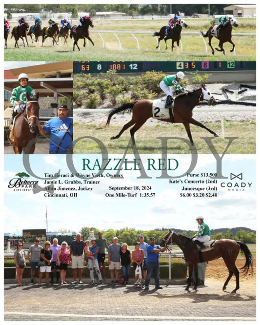 Razzle Red - 091824 Race 05 Btp Belterra Park